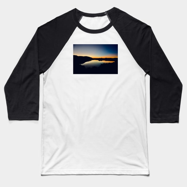 Water evening mood South of France / Swiss Artwork Photography Baseball T-Shirt by RaphaelWolf